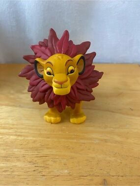 Grolier Disney Lion King Simba Mane of Leaves Christmas Ornament